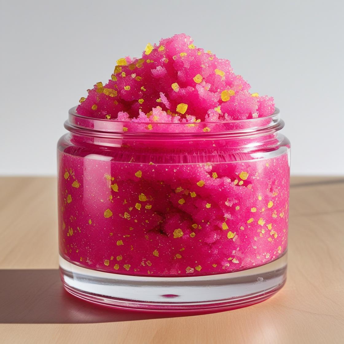 Strawberry Lemonade Sugar Scrub