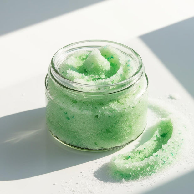 Fresh Glow Sugar Scrub | Cooling Kiwi Aloe Moisturizer
