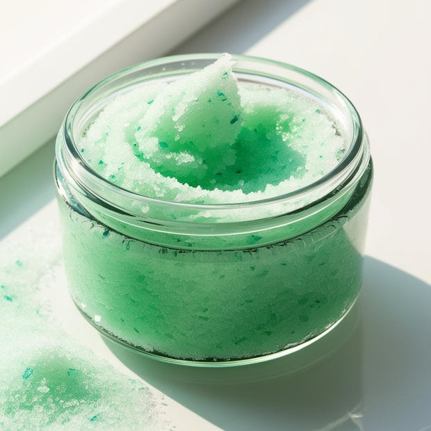 Fresh Glow Sugar Scrub | Cooling Kiwi Aloe Moisturizer