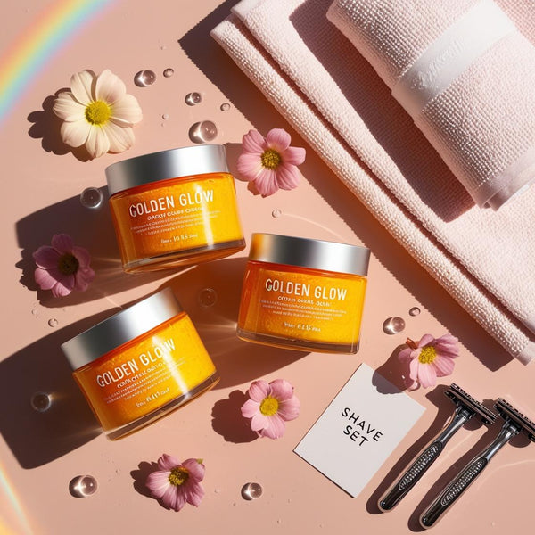 Golden Glow - Mango, Pineapple & Kiwi | Shave Essentials Set