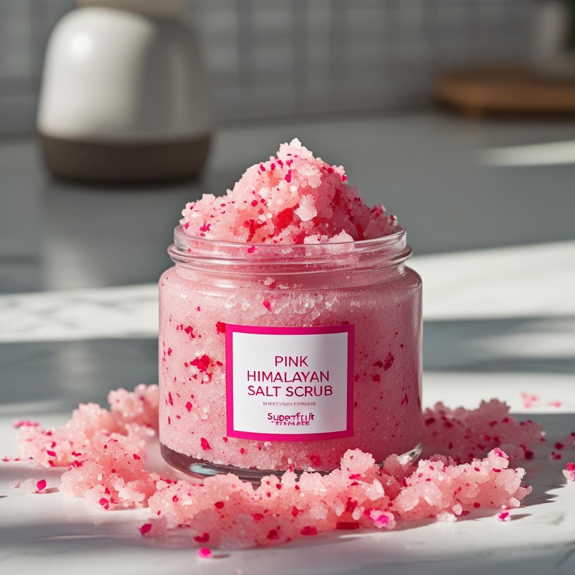 Pink Himalayan Exfoliating Salt Scrub